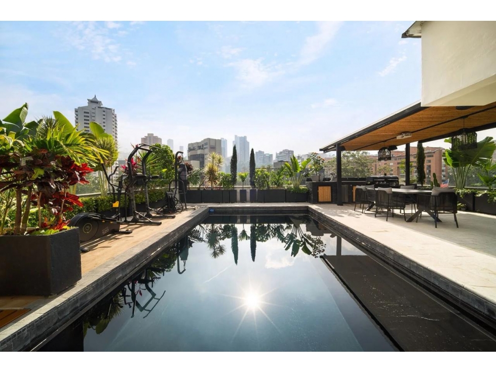Amoblado Apartamento lujo Piscina Privada Poblado — foto 3