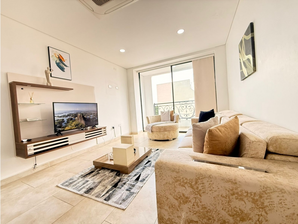 Amoblado Apartamento Laureles con Jacuzzi y Aire — foto 4
