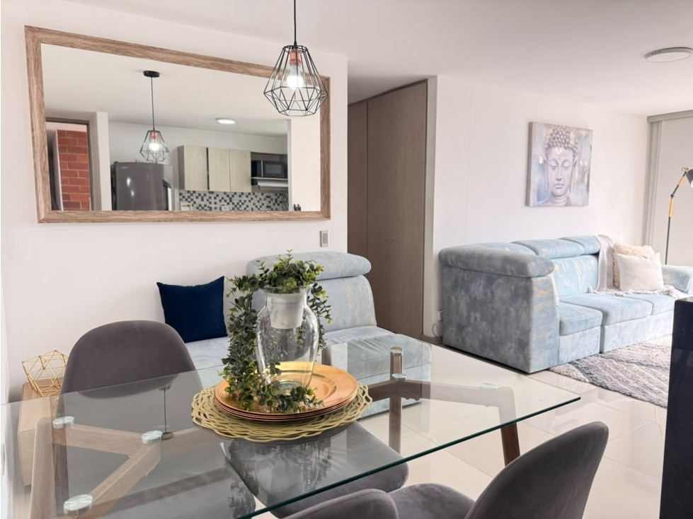 Amoblado HERMOSO Apartamento Piso 22 Sabaneta - Medellín — foto 4
