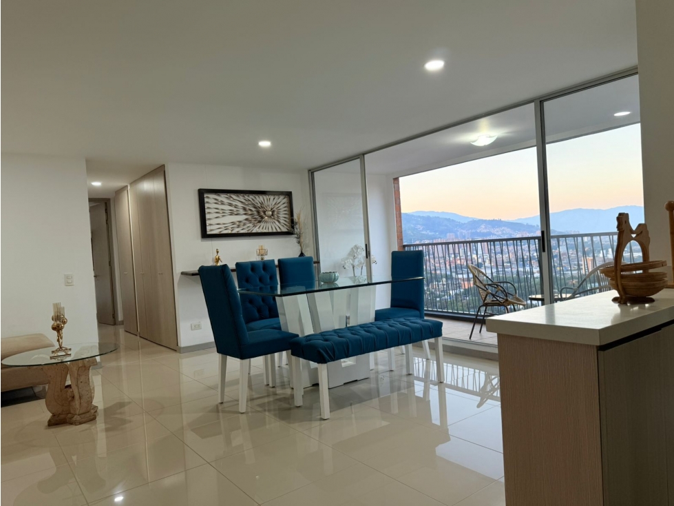 Amoblado Increíble vista piso 23 Sabaneta - Medellín — foto 3