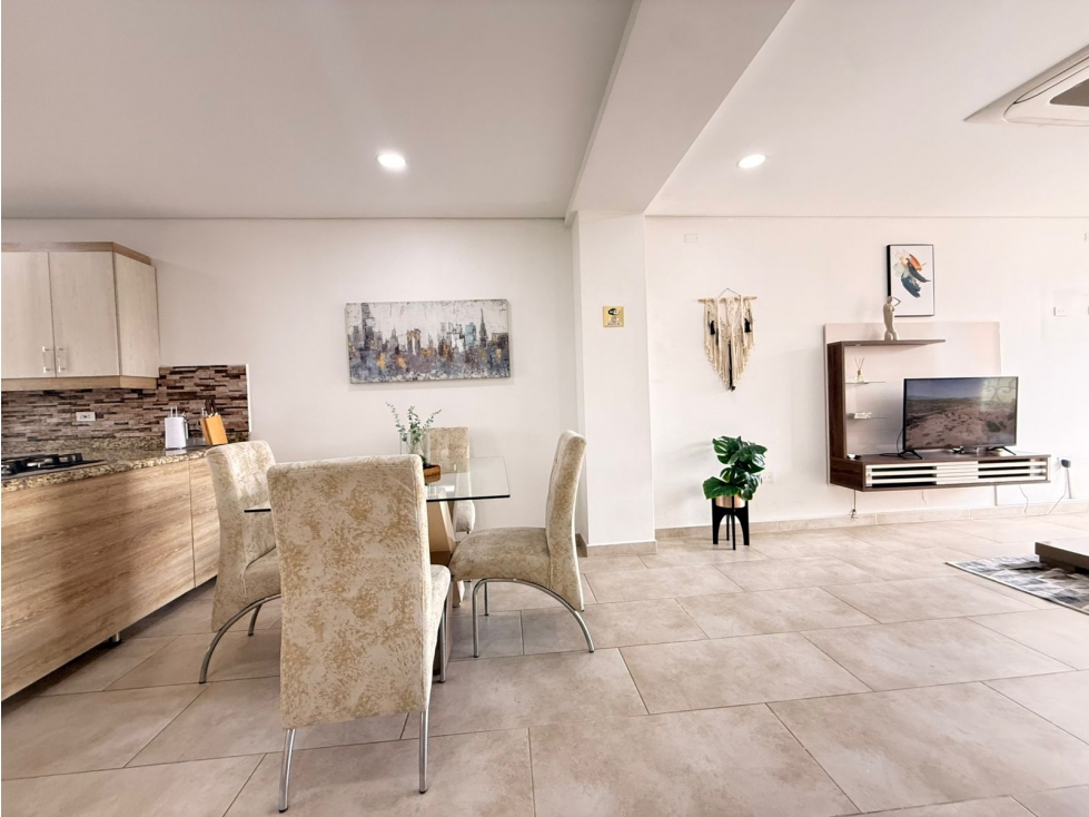 Amoblado Apartamento Laureles con Jacuzzi y Aire — foto 5