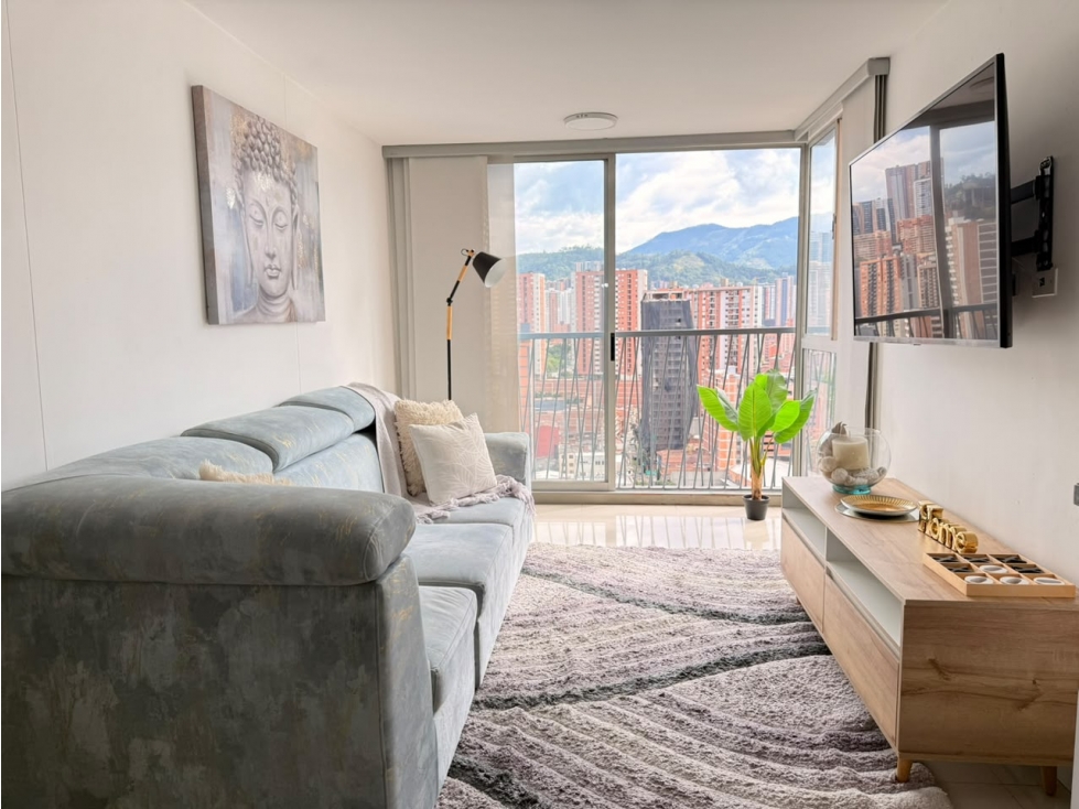 Amoblado HERMOSO Apartamento Piso 22 Sabaneta - Medellín — foto 6