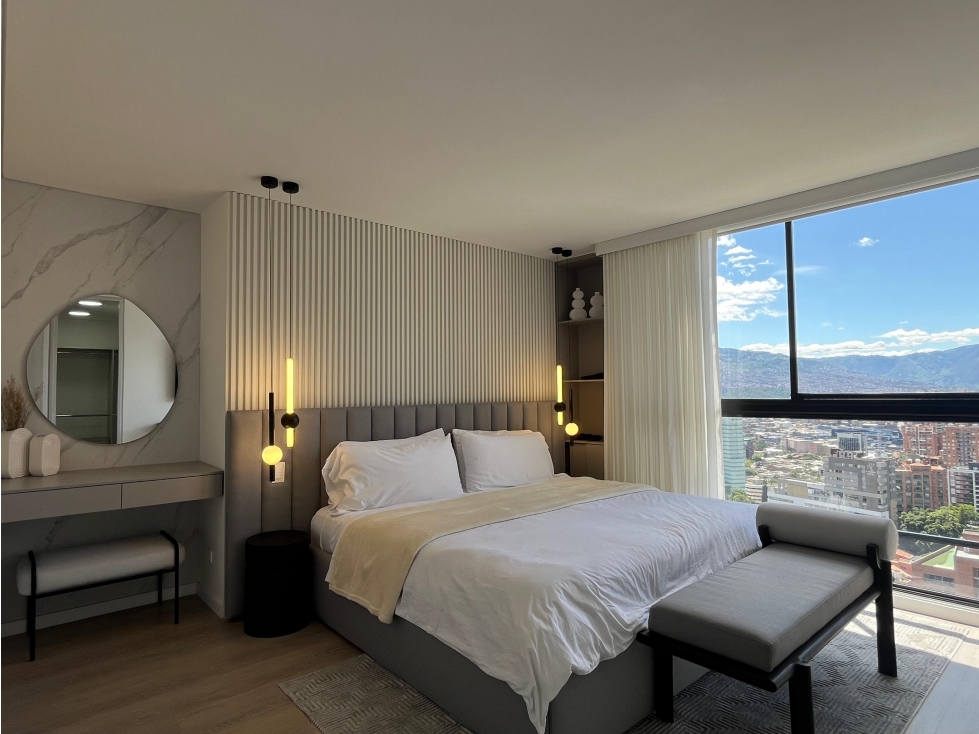 Amoblado Espectacular Apartamento de lujo Poblado - Medellín. — foto 5