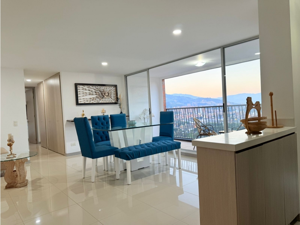 Amoblado Increíble vista piso 23 Sabaneta - Medellín — foto 6