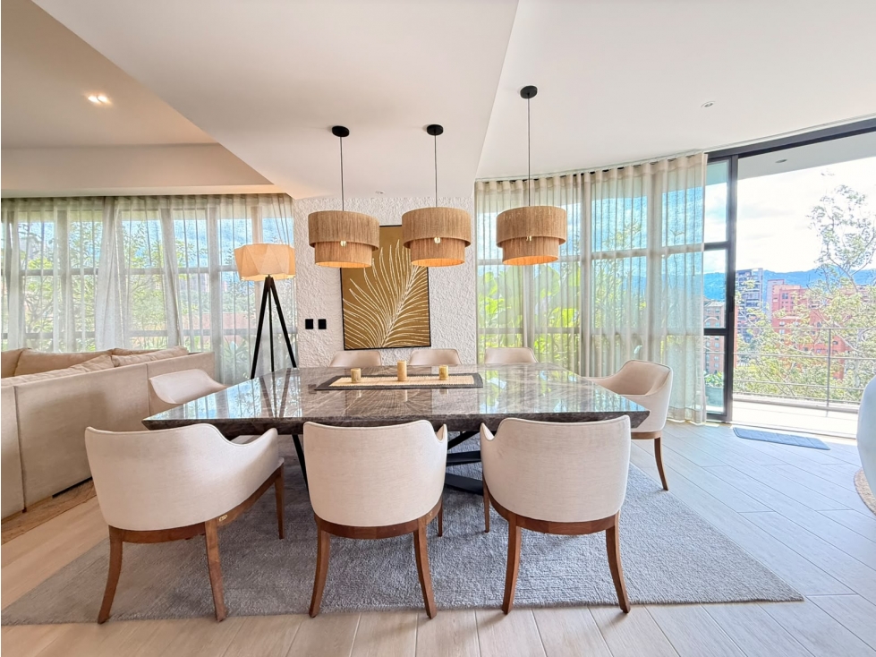 Amoblado Venta Apartamento de lujo Provenza