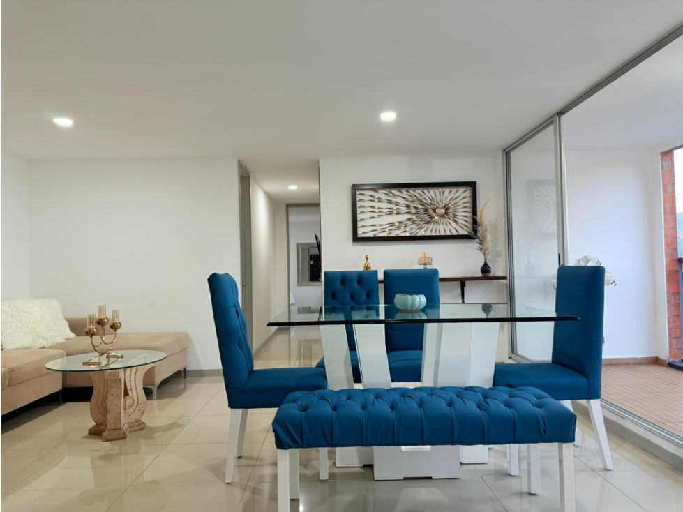 Amoblado Increíble vista piso 23 Sabaneta - Medellín — foto 4