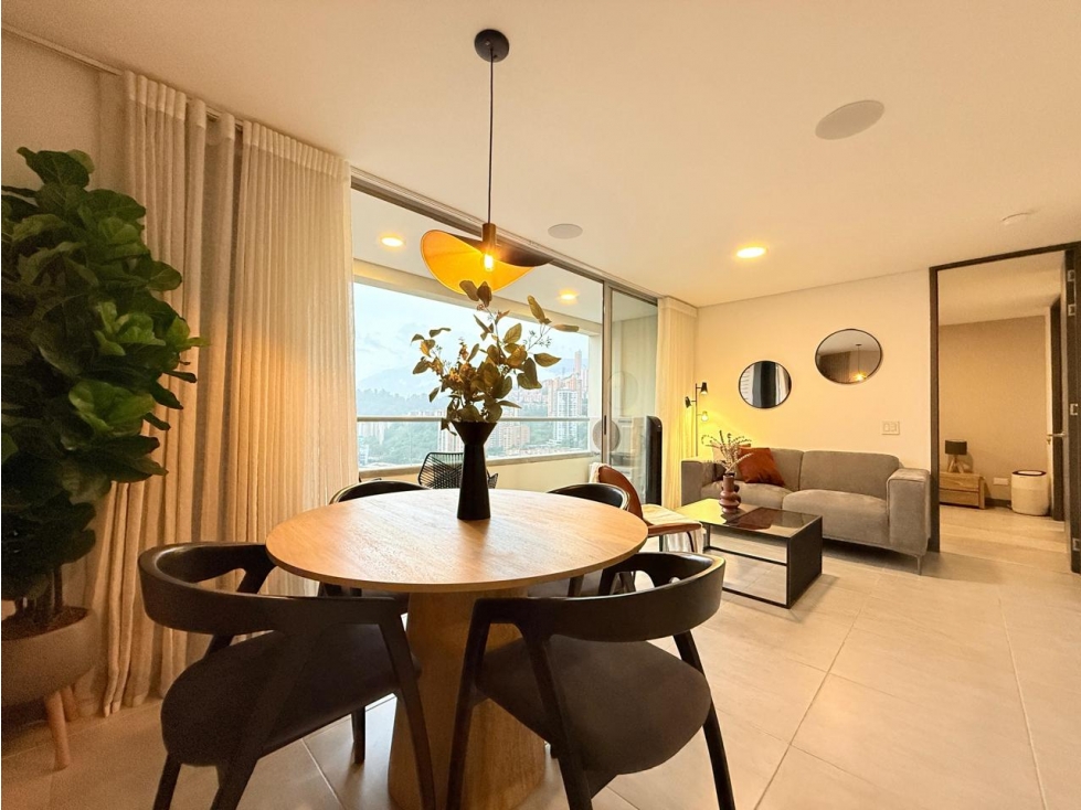Amoblado HERMOSO Apartamento con vista Ciudad del Rio Medellín — foto 2