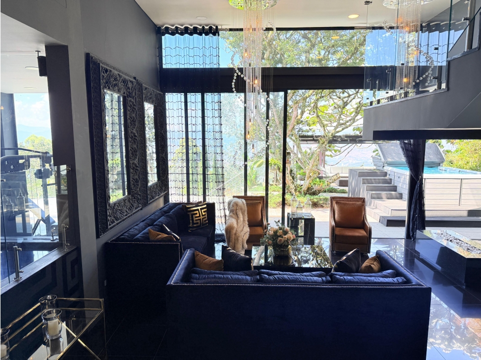 Amoblada Espectacular Casa de Lujo En Palmas con Vista - Medellin — foto 6