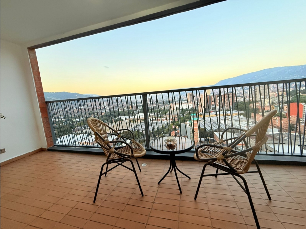 Amoblado Increíble vista piso 23 Sabaneta - Medellín — foto 5
