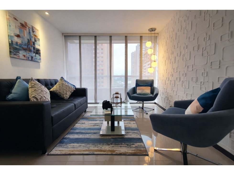 Amoblado Apartamento en Ciudad del Rio - Medellin