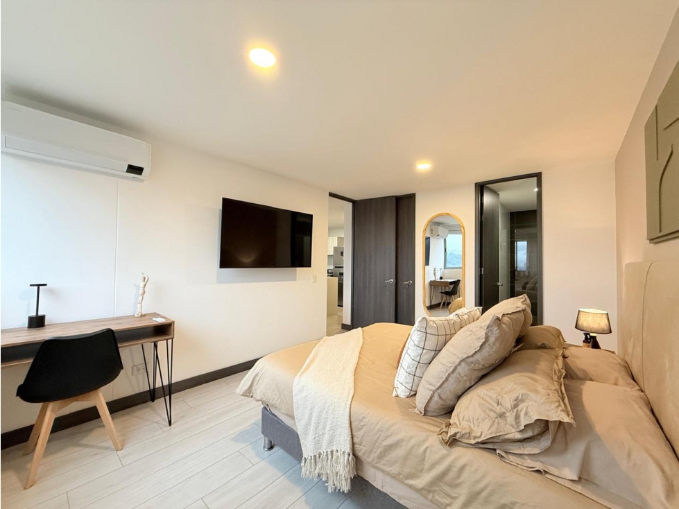 Amoblado HERMOSO Apartamento con vista Ciudad del Rio Medellín — foto 6