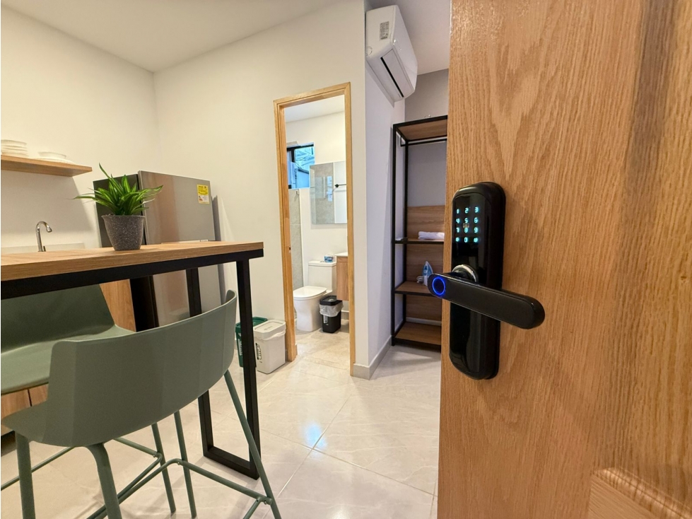 Amoblado HERMOSO Estudio tipo loft Laureles