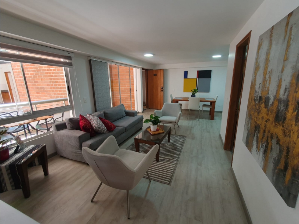 Amoblado Hermoso ApartaEstudio la Frontera Poblado - Medellín — foto 5