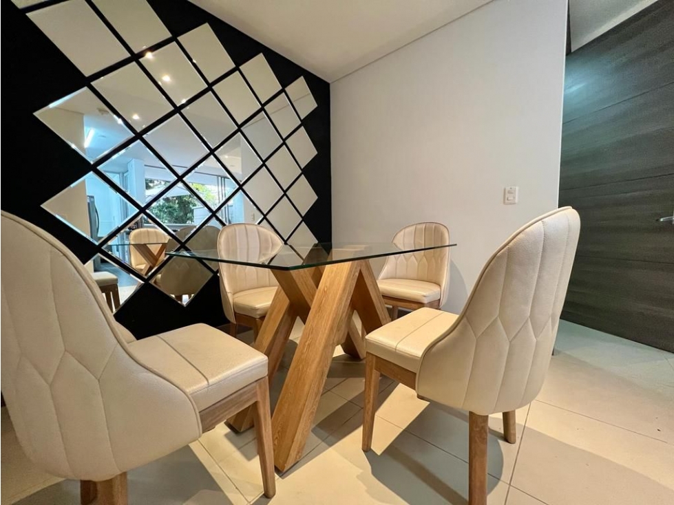 Amoblado Espectacular Apartamento en Milla de Oro-Medellin — foto 2