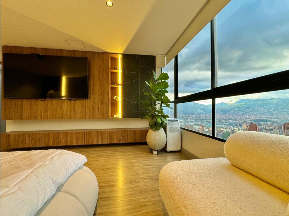 Amoblado HERMOSO Apartamento de lujo la Calera Poblado — foto 5