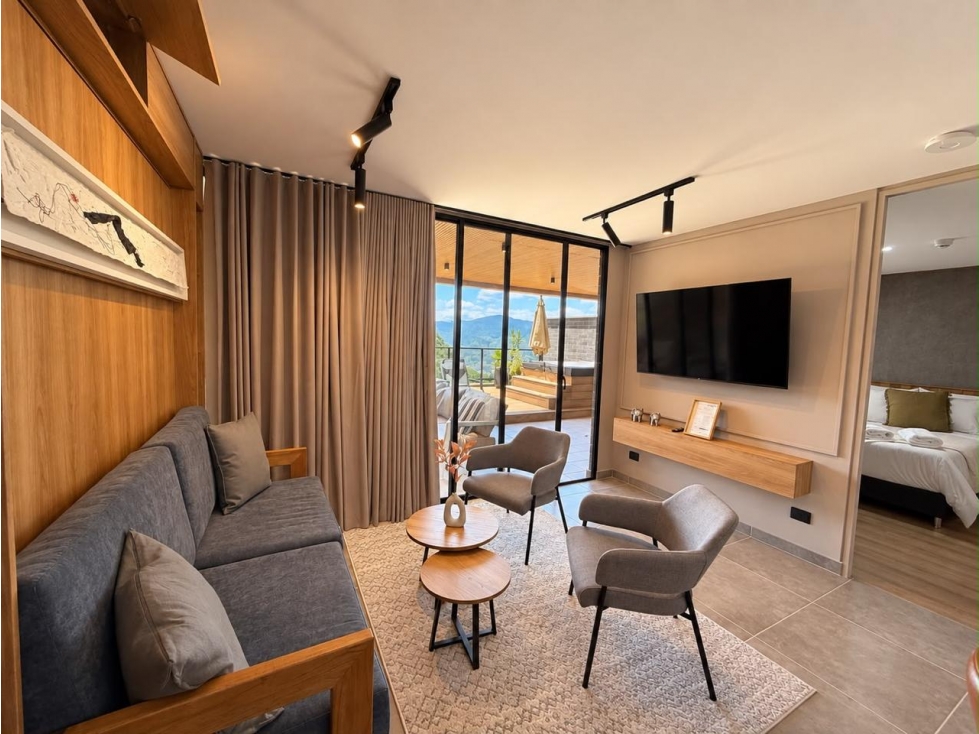 Amoblado Apartamento para estrenar Loma del Escobero — foto 5