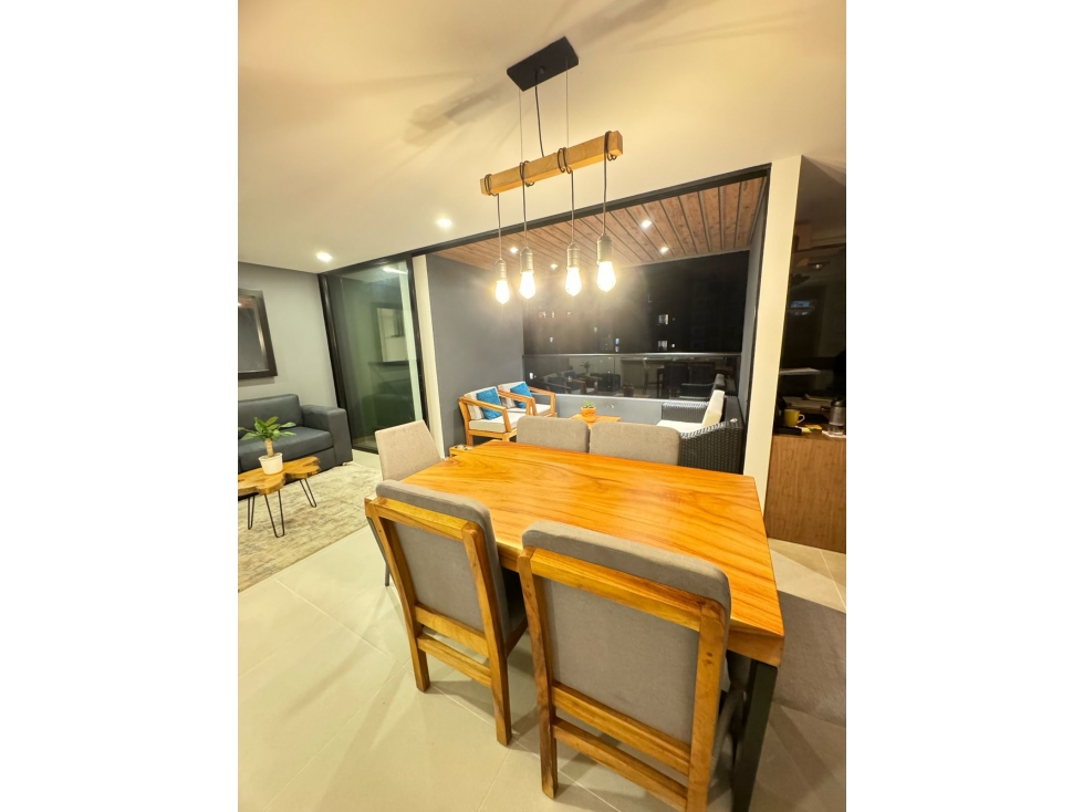 Amoblado Hermoso Apartamento Loma de las brujas Envigado - Antioquia. — foto 4
