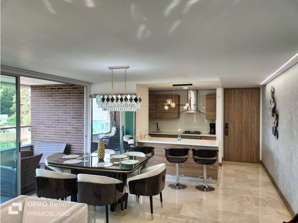 Amoblado Hermoso Apartamento de Lujo Poblado - Medellín. — foto 3