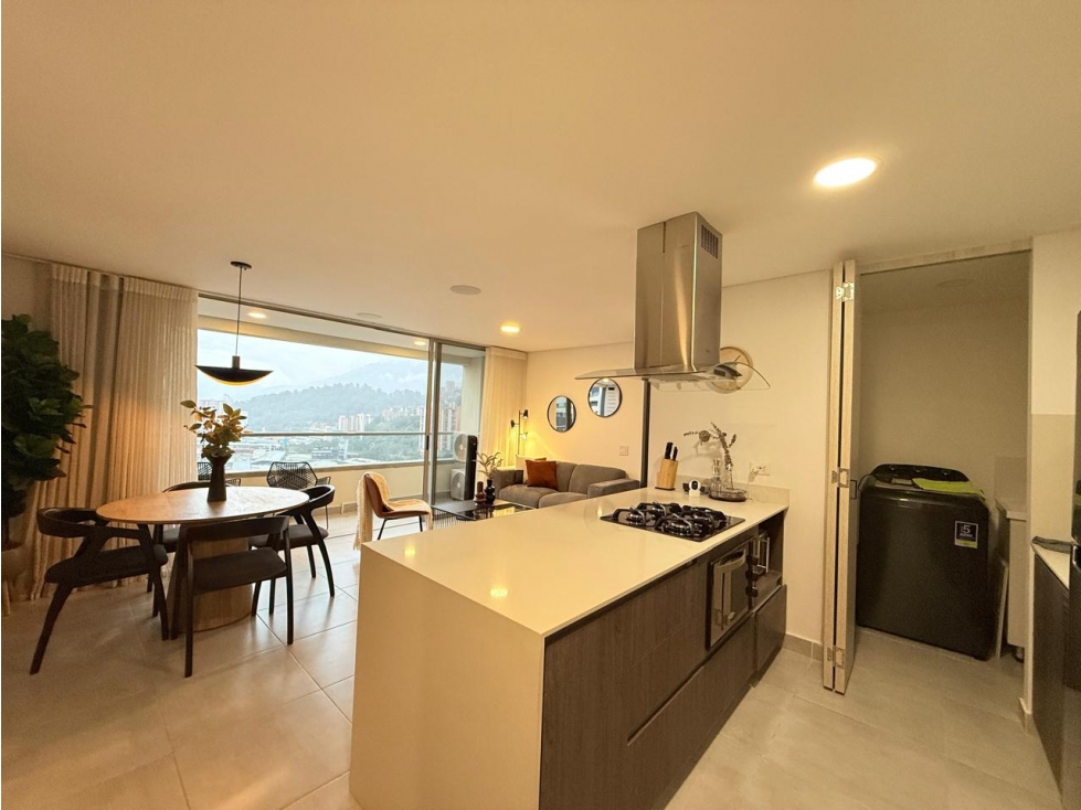 Amoblado HERMOSO Apartamento con vista Ciudad del Rio Medellín — foto 5