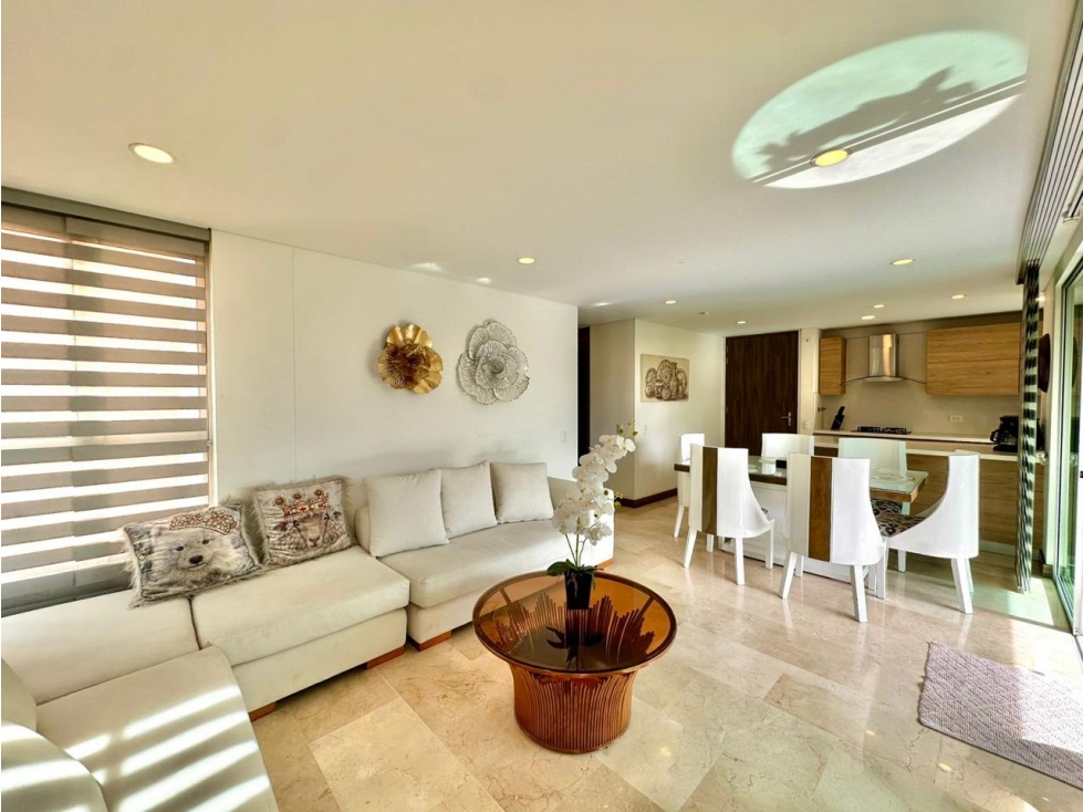 Amoblado HERMOSO Apartamento sector Milla de Oro Poblado