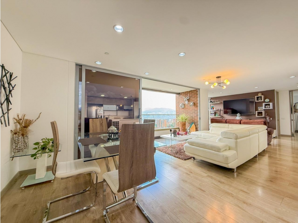 Amoblado ESPECTACULAR Apartamento Loma del Esmeraldal - Envigado