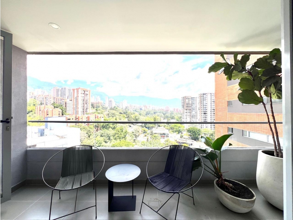 Amoblado HERMOSO Apartamento Loma de los González. — foto 2