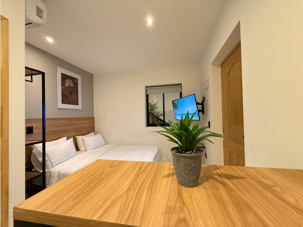 Amoblado HERMOSO Estudio tipo loft Laureles — foto 3