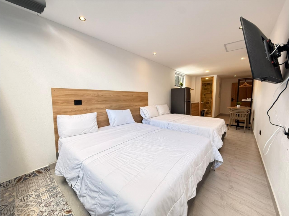 Amoblado HERMOSO Estudio tipo loft Laureles — foto 3