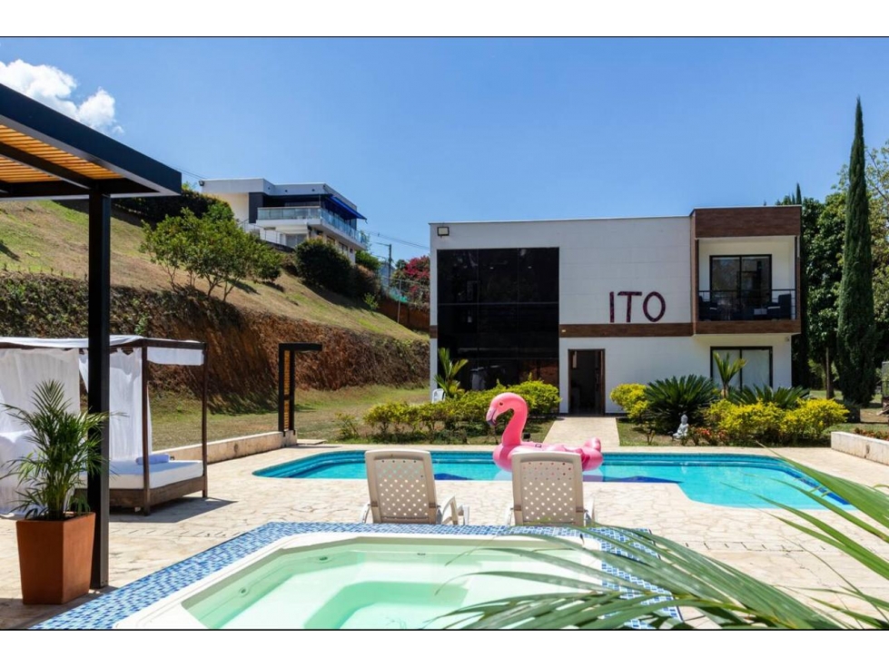 Amoblada Increible Finca Girardota - Precio por día. — foto 2