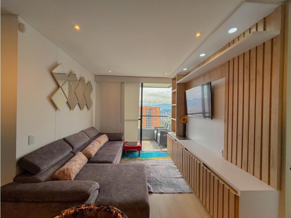 Amoblado ESPECTACULAR Apartamento Cerca al Tesoro Poblado