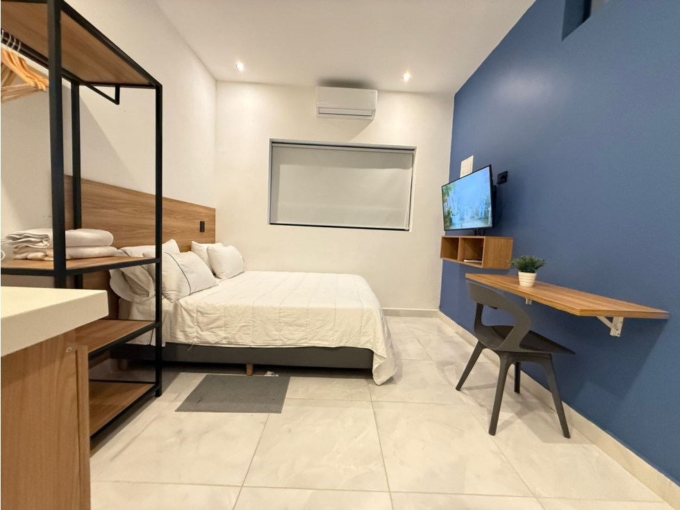 Amoblado HERMOSO estudio tipo loft Laureles — foto 3