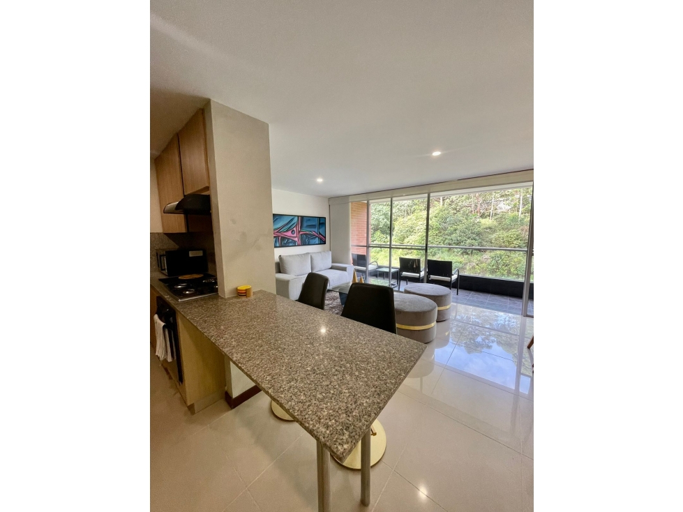 Amoblado Hermoso apartamento El Tesoro, La Calera - Medellín — foto 4