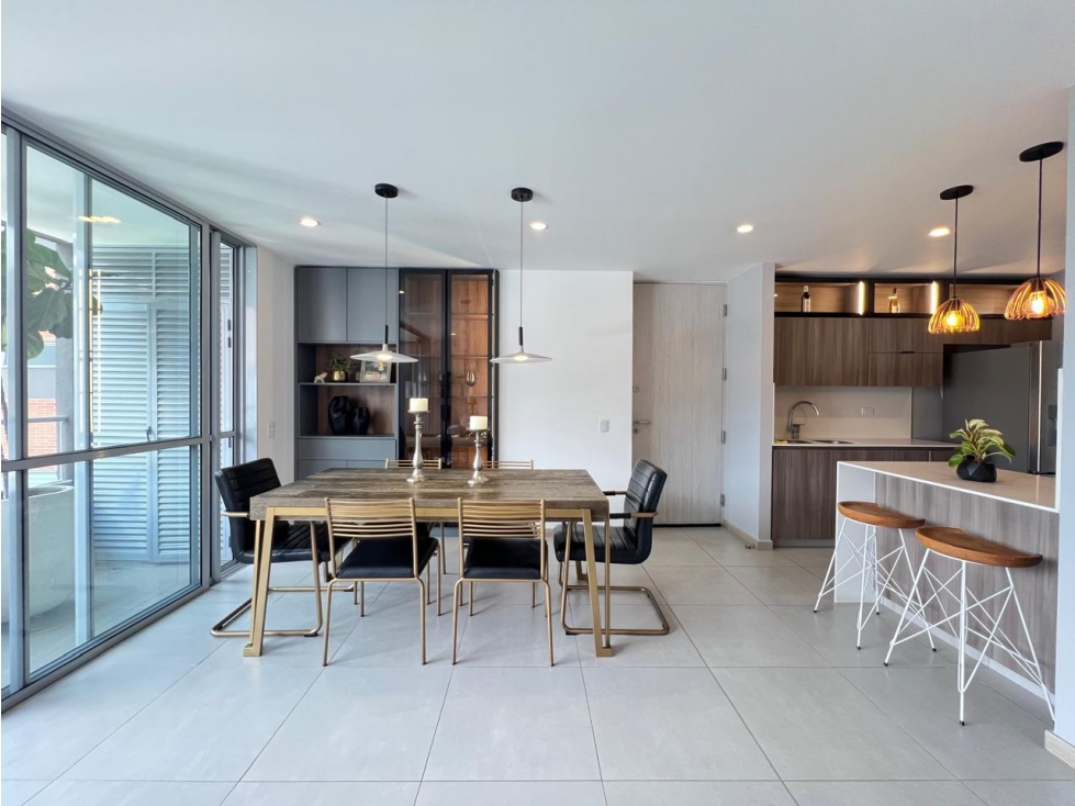 Amoblado HERMOSO Apartamento Loma de los González. — foto 4