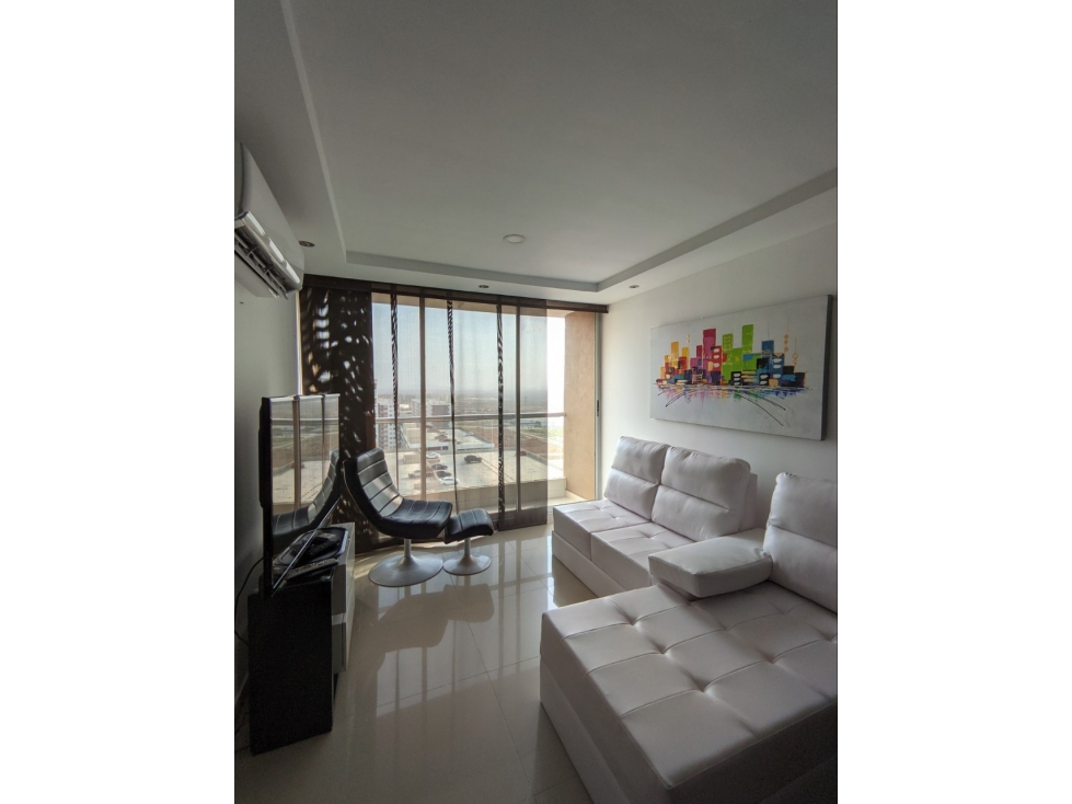 ARRIENDO APARTAMENTO 3 HABITACIONES AMOBLADO, MIRAMAR