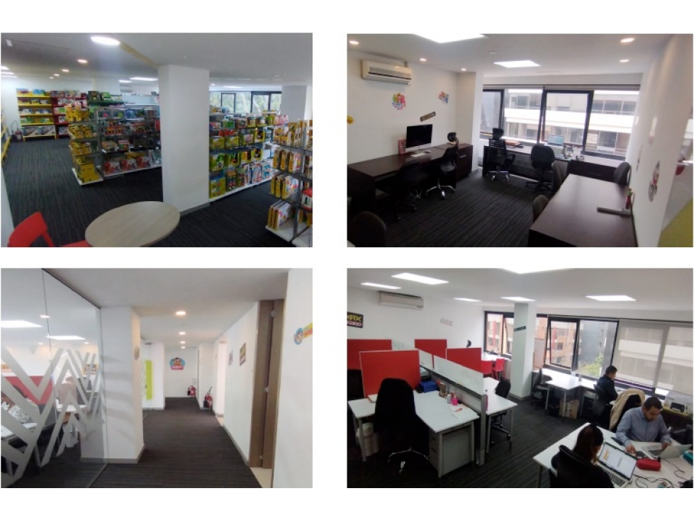 Oficinas Chicó: 734m2, terraza y 20P — foto 4