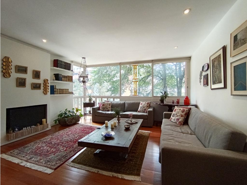 Apto El Nogal: 144m2, 2 cuartos, 2 baños y 1 parqueadero — foto 3