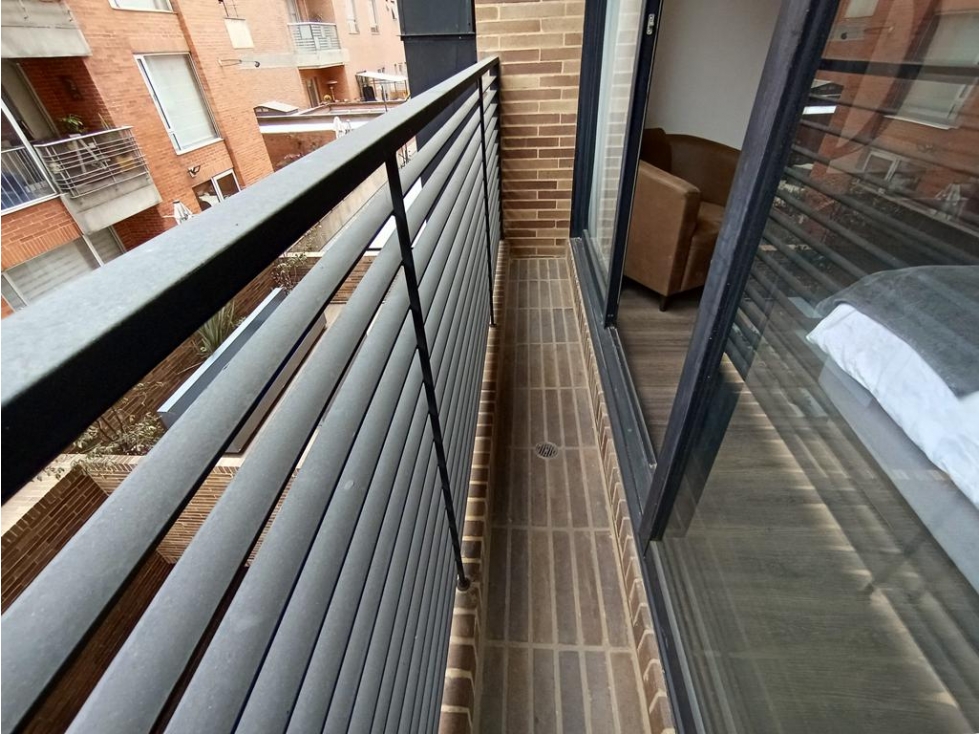 Apto Chicó III: 31m2, balcón, 1 cuarto, 1 baño y 1 parqueadero — foto 3