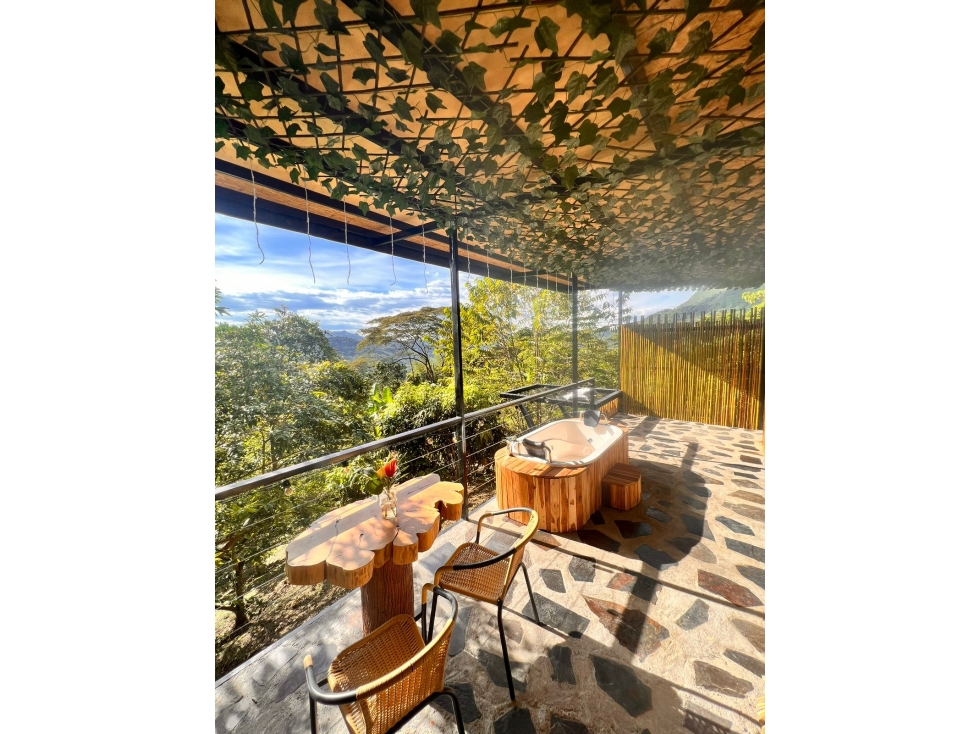 Finca en La Vega: lote 6600m2 / casa principal + cabañas - 4