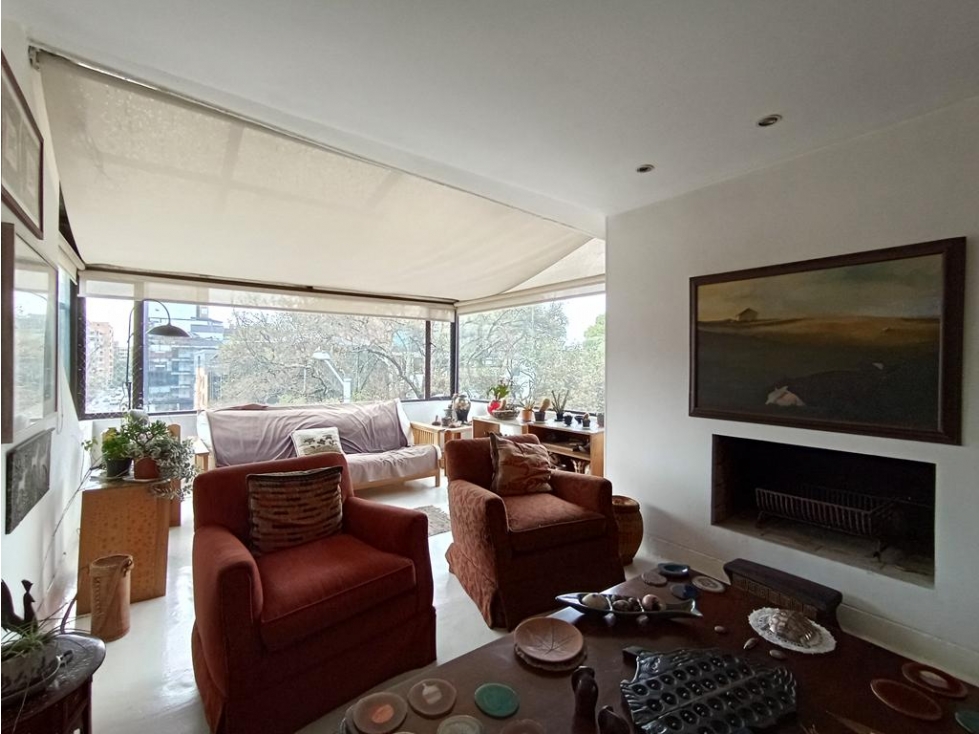 Apto Chicó: 133m2 + terraza 30m2, 1 cuarto, 2 baños y 2 garajes — foto 4