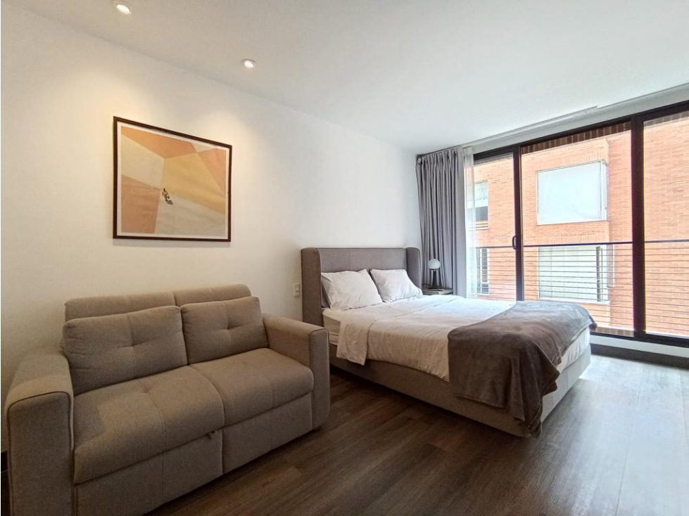 Apto Chicó III: 31m2, balcón, 1 cuarto, 1 baño y 1 parqueadero — foto 5
