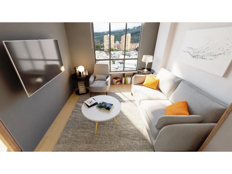 Apartamento en venta Santa Paula 32 m2 Nuevo