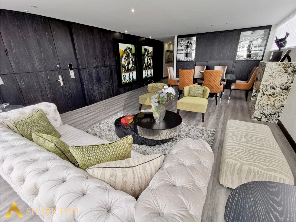 Arriendo Apartamento Amoblado Santa Barbara 137 m2