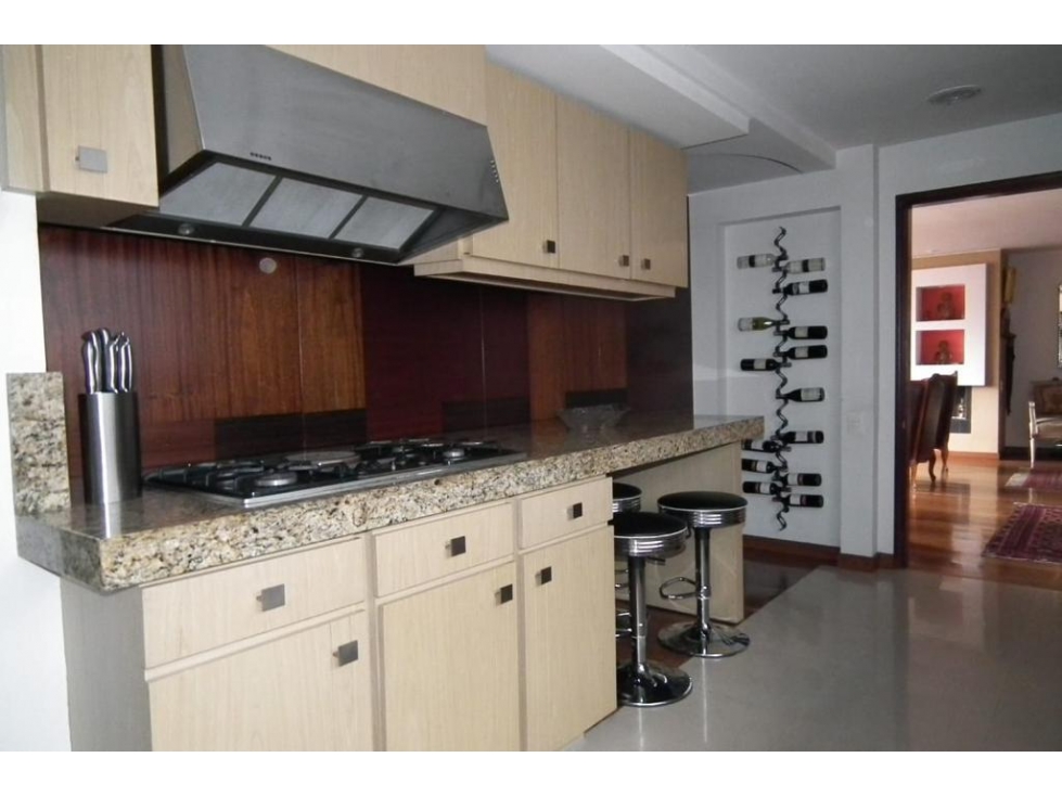 Venta espectacular apartamento santa bárbara alta 154 m2