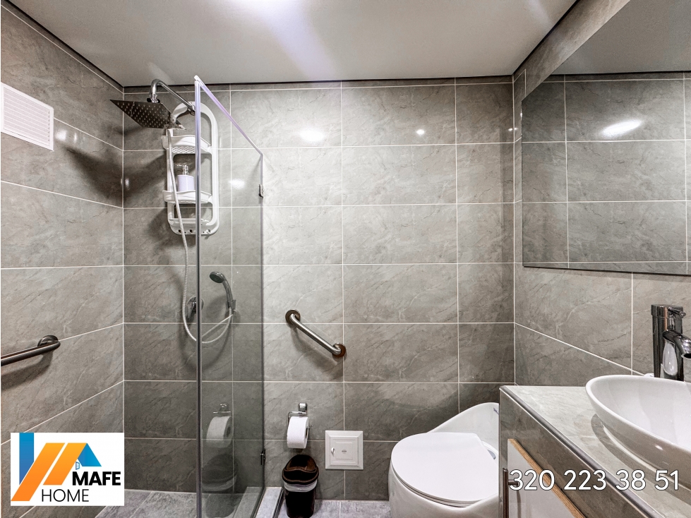 Arriendo apartaestudio amoblado en castellana bogota — foto 4