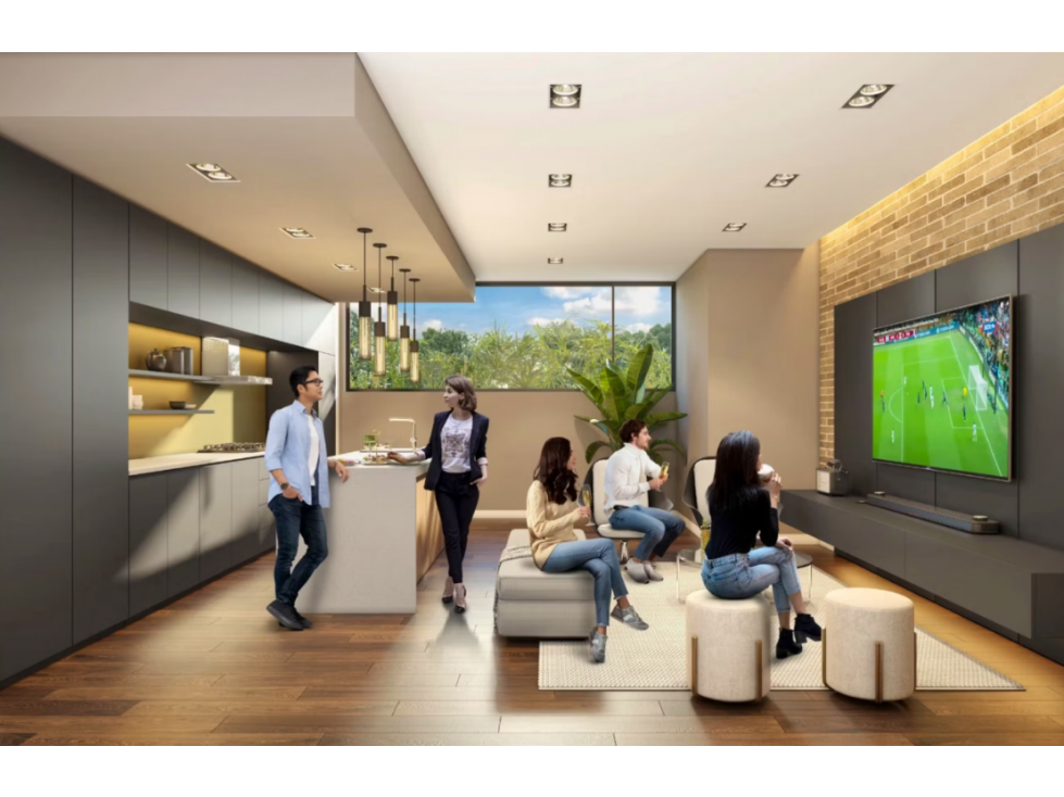 Apartamento en venta 29 m2 Santa Barbara — foto 6
