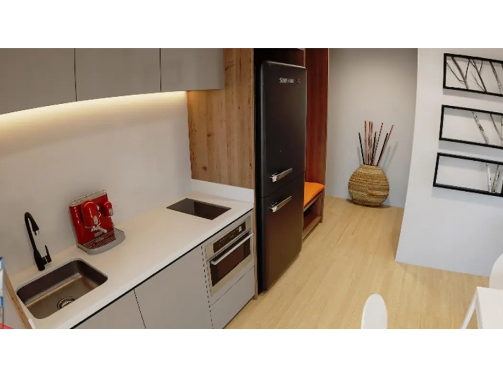 Apartamento en venta Santa Paula 32 m2 Nuevo — foto 4