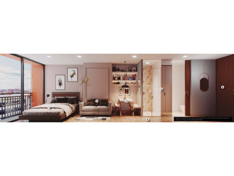 Apartaestudio en Venta Nuevo Chico — foto 2