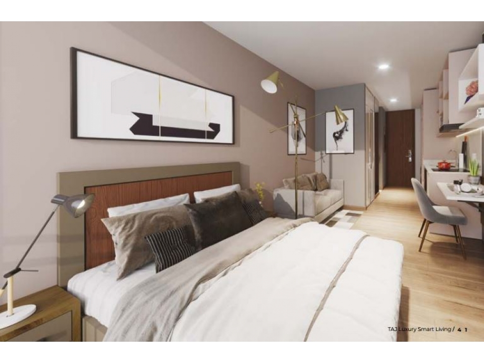 Apartaestudio en venta Chico con Balcon. — foto 2