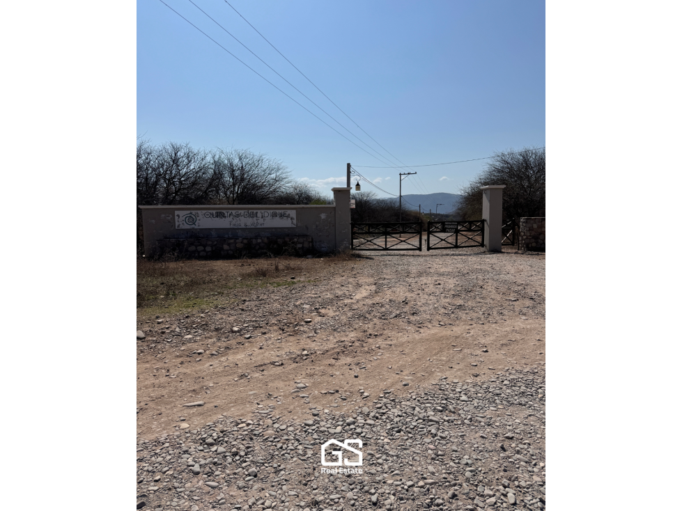 VENTA TERRENO | QUINTAS DEL DIQUE - 1