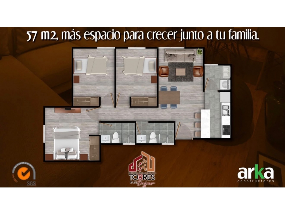 Apartamento en Planos Cesión de Derechos El Tejar — foto 3